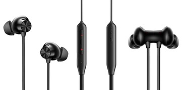 O OnePlus Bullets Wireless Z3 em Mambo Midnight. (Fonte da imagem: OnePlus)