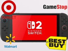 Os sites dos varejistas estão um caos desde a meia-noite EST (Fonte da imagem: Nintendo, Vários outros varejistas [Ver Fontes])