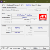 CPU-Z: Gráficos