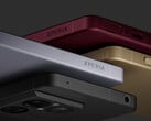 O Xperia 1 VIII custa a partir de 1.499 euros na UE. Na foto: uma renderização promocional mostrando as quatro opções de cores do telefone.