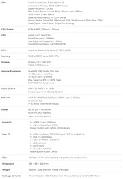 Especificações do NucBox K13