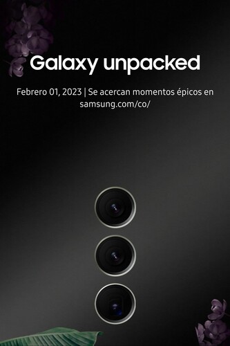 Alegado Galaxy Cartaz promocional desembalado (imagem via Universo Gelado no Twitter)