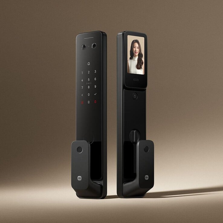 A Xiaomi Smart Door Lock 2 Large Screen Cat Eye Edition. (Fonte da imagem: Xiaomi)