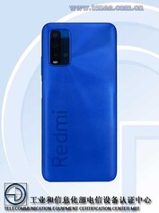 Novo smartphone Redmi. (Fonte de imagem: TENAA)