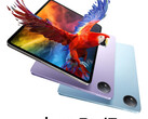 A Vivo criou o Pad3 nas opções de cores Cold Star Grey, Spring Tide Blue e Thin Purple com um dock de teclado opcional. (Fonte da imagem: Vivo)