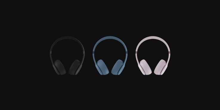 O Beats Solo4 estará disponível em pelo menos três cores. (Imagem: 9to5Mac)