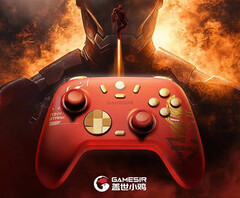 O controle GameSir Morning Star 2 Iron Man Edition estará disponível em setembro. (Fonte da imagem: GameSir)
