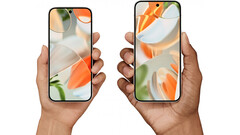 Espera-se que o Google Pixel 9 Pro seja razoavelmente mais compacto do que o Pro XL (Fonte da imagem: @evleaks)