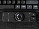 Mouse trackball sem fio Keychron Nape Pro na cor preta