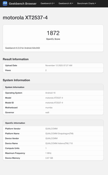 (Fonte da imagem: Geekbench - editado)