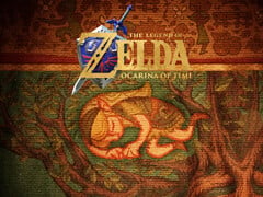 Divulgação do banner do remake de *The Legend of Zelda: Ocarina of Time*
