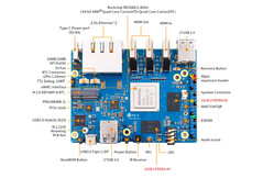 Orange Pi 5 Plus. (Fonte da imagem: Orange Pi)