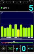 Recepção GPS ao ar livre