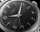 Timex 34 mm Marlin Quartz, mostrador preto