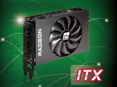 O PowerColor RX 6500 XT tem duas saídas de vídeo. (Fonte de imagem: PowerColor)