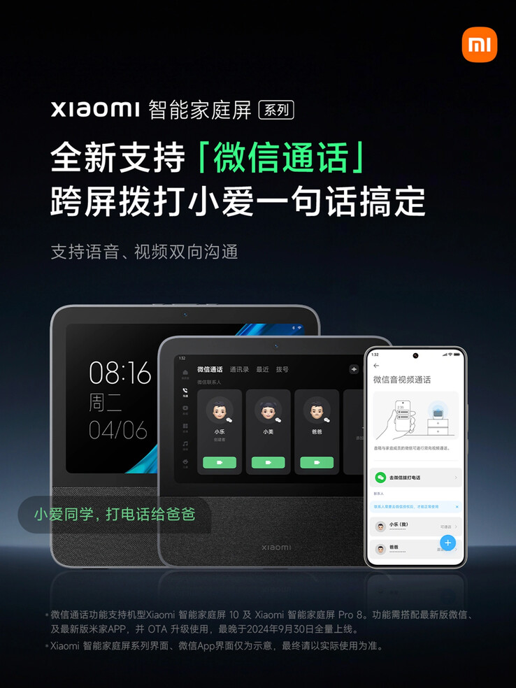 (Fonte da imagem: Xiaomi via Weibo)