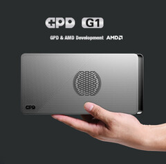 O GPD G1 ainda conta com uma GPU de laptop AMD RDNA 3. (Fonte da imagem: GPD)