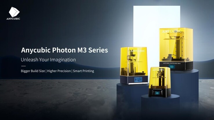 As novas impressoras Photon M3 3D. (Fonte: Anycubic)