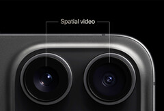 Apple finalmente trouxe o suporte a vídeo espacial para o iPhone 15 Pro e o iPhone 15 Pro Max. (Fonte da imagem: Apple)