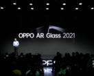 A OPPO lança seu novo fone de ouvido AR. (Fonte: YouTube)