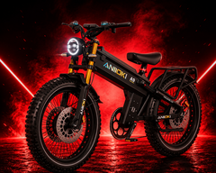 O Aniioki A9 Pro Max é equipado com dois motores de 2.500 W