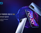 A Realme apresenta o Narzo 30 Pro. (Fonte: Twitter)