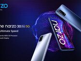 A Realme apresenta o Narzo 30 Pro. (Fonte: Twitter)
