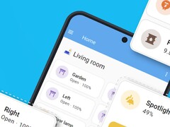 Uma imagem do aplicativo Home Assistant Android