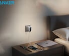 O novo carregador de parede Anker Prime 160 W terá três portas. Na foto, o carregador para laptop de 140 W carregando um relógio Apple, um iPhone e um MacBook. (Fonte da imagem: Anker - editado)