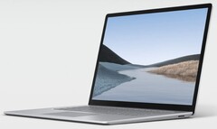 O Laptop de Superfície 4 poderia ser lançado em abril. (Fonte da imagem: Microsoft - Superface Laptop 3 fotografado)