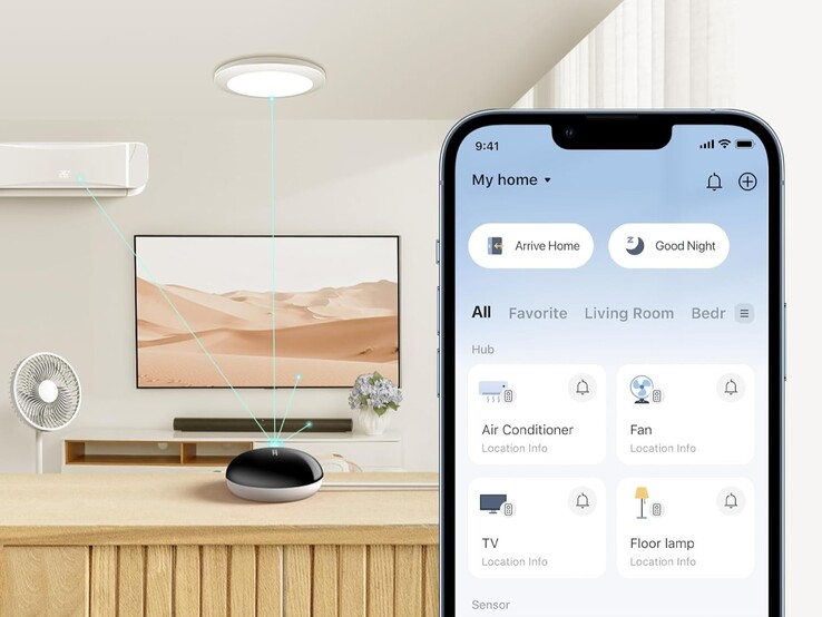 O TP-Link Tapo H110 Smart IR & IoT Hub. (Fonte da imagem: TP-Link)