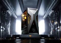 A nova torre para jogos da Asus tem um gabinete grande, mas um processador de laptop (Fonte da imagem: Asus)