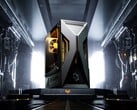 A nova torre para jogos da Asus tem um gabinete grande, mas um processador de laptop (Fonte da imagem: Asus)