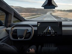Tesla Full Self-Driving em ação em um Cybertruck (Fonte da imagem: Tesla)