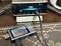 Instantâneo do teste do USB-C5