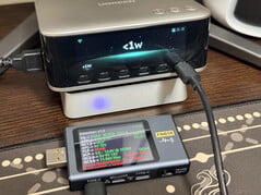 Instantâneo do teste do USB-C6