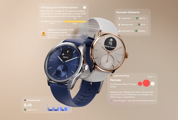 O Withings ScanWatch 2 tem um sistema operacional atualizado que traz novos recursos. (Fonte da imagem: Withings)
