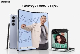 Galaxy Z Fold5 e Z Flip5 (Fonte da imagem: @evleaks)