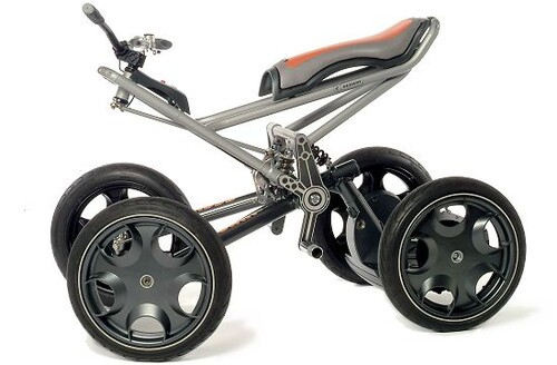 O Segway Centaur é uma mistura do Personal Transporter (PT) e de um quadriciclo (Fonte: Segway)