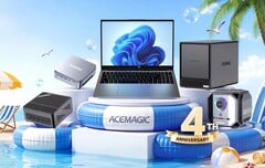 Campanha de descontos da Acemagic em mini PCs, laptops e sistemas NAS