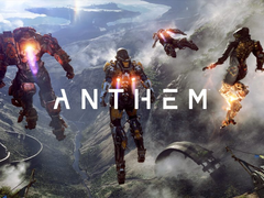 Uma captura de tela do logotipo do Anthem na revelação original do jogo (fonte da imagem: EA)