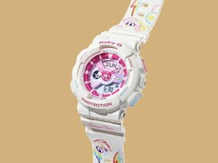 O Casio Baby-G BA-110XMLP25-7PFUN (foto) é o mais recente relógio criado em colaboração com My Little Pony. (Fonte da imagem: Casio)