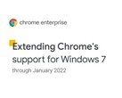 Estendendo o suporte do Chrome para Windows 7 até janeiro de 2022 (Fonte: Google Cloud Blog)