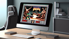 O jogo de tiro retrô Doom agora pode ser jogado em formato PDF graças à criatividade da comunidade