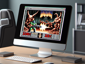 O jogo de tiro retrô Doom agora pode ser jogado em formato PDF graças à criatividade da comunidade "ItRunsDoom". (Fonte da imagem: DallE 3)