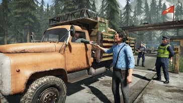 Uma imagem que mostra um controle em Contraband Police.