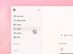 O ChatGPT Health não se destina a diagnóstico e tratamento, e não deve substituir os cuidados médicos. (Fonte da imagem: OpenAI)