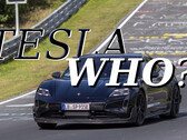 Um Porsche Taycan de pré-série reduziu em 26 segundos o tempo da volta anterior da Porsche em Nürburgring. (Fonte da imagem: Porsche - editado)
