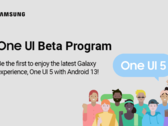 Um UI 5 baseado em Android 13 finalmente chegou para os mais recentes smartphones emblemáticos da Samsung. (Fonte da imagem: Samsung)