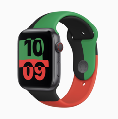 A edição limitada Apple Watch Series 6 Black Unity está chegando em breve. (Imagem: Apple)